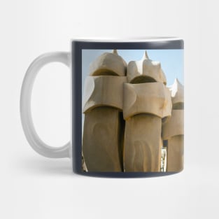 Casa Mila, Barcelona, La Pedrera, Chimneys Mug